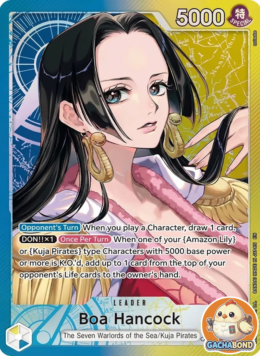 Hướng Dẫn Blue Yellow Boa Hancock: Deck Mạnh Nhất & Cách Chơi (OP14)