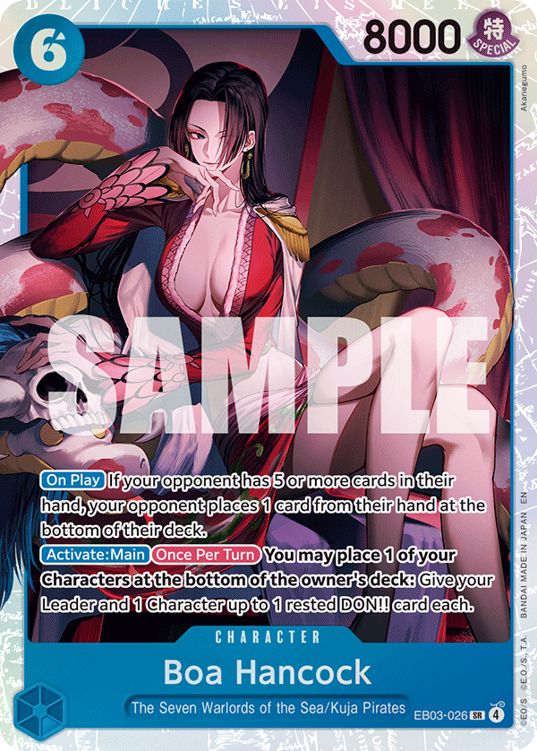 Boa Hancock - Extra Booster: One Piece Heroines Edition (EB-03) - EB03-026