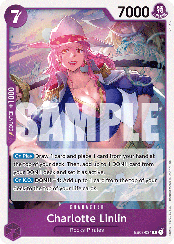 Charlotte Linlin - Extra Booster: One Piece Heroines Edition (EB-03) - EB03-034