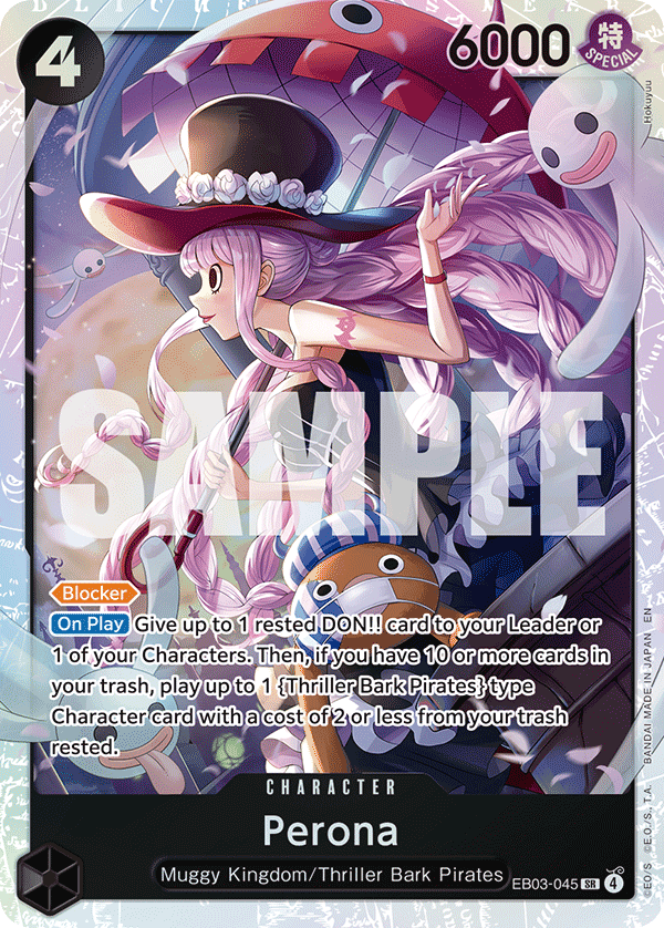 Perona - Extra Booster: One Piece Heroines Edition (EB-03) - EB03-045