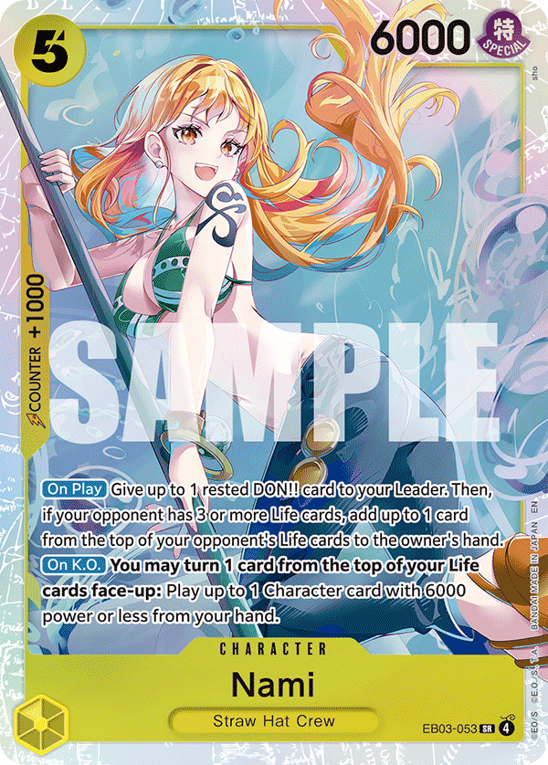 Nami - Extra Booster: One Piece Heroines Edition (EB-03) - EB03-053