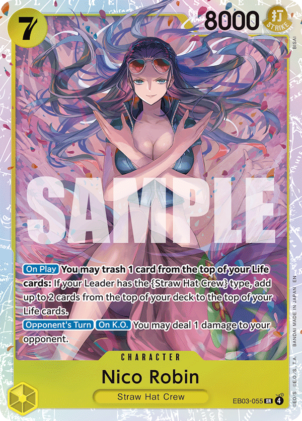 Nico Robin - Extra Booster: One Piece Heroines Edition (EB-03) - EB03-055