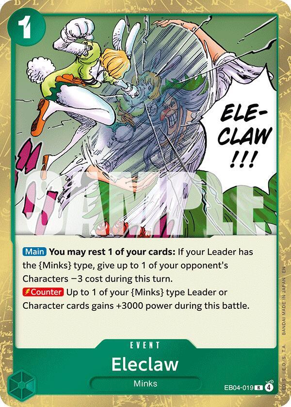 Eleclaw - The Azure Sea's Seven (OP14) - EB04-019