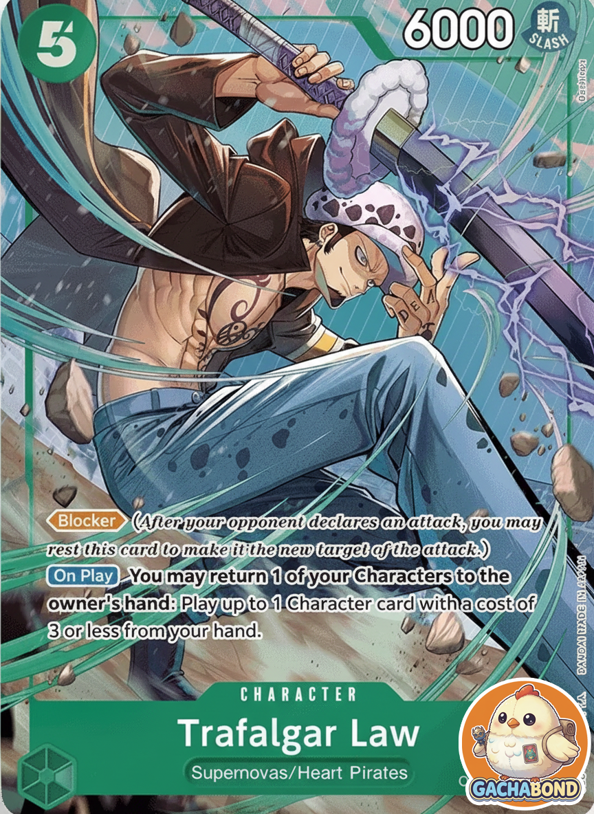 Trafalgar Law (Alternate Art) - Premium Booster The Best (PRB-01) - OP01-047