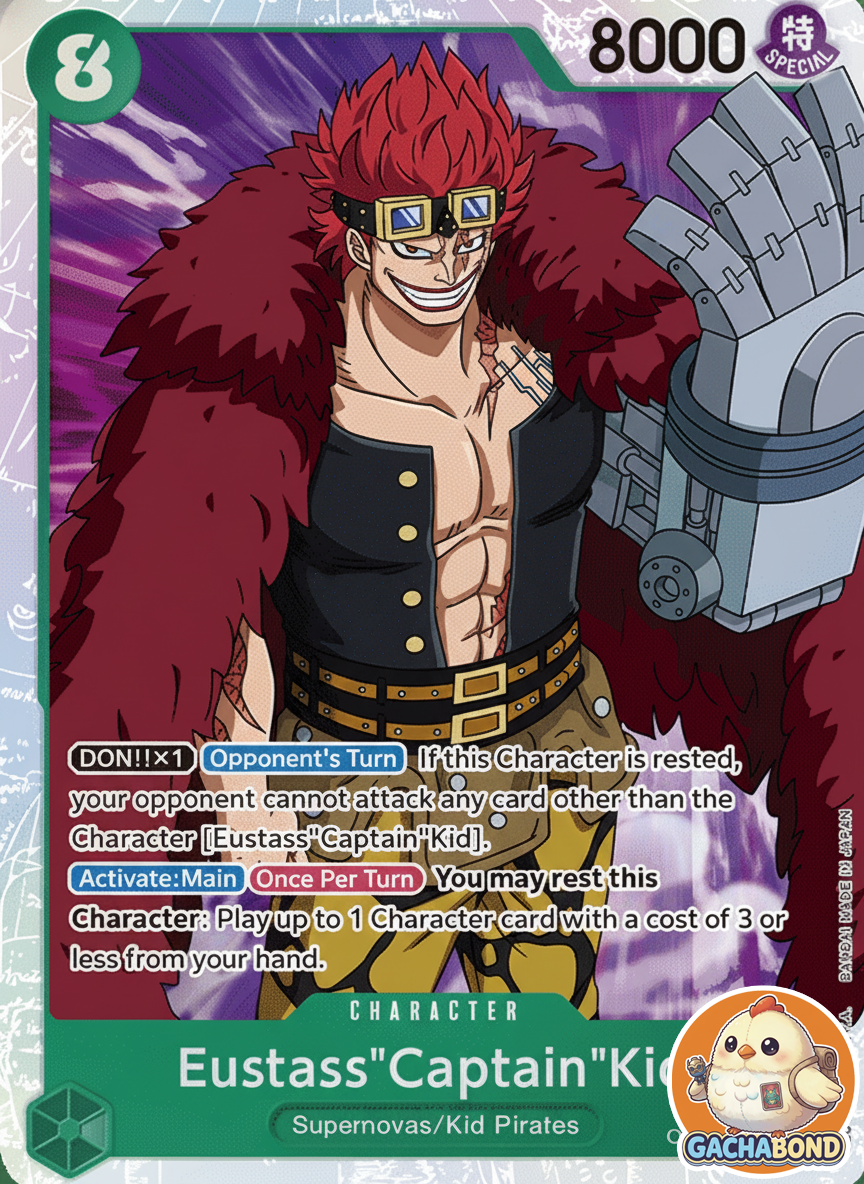 Eustass"Captain"Kid - Romance Dawn (OP01) - OP01-051