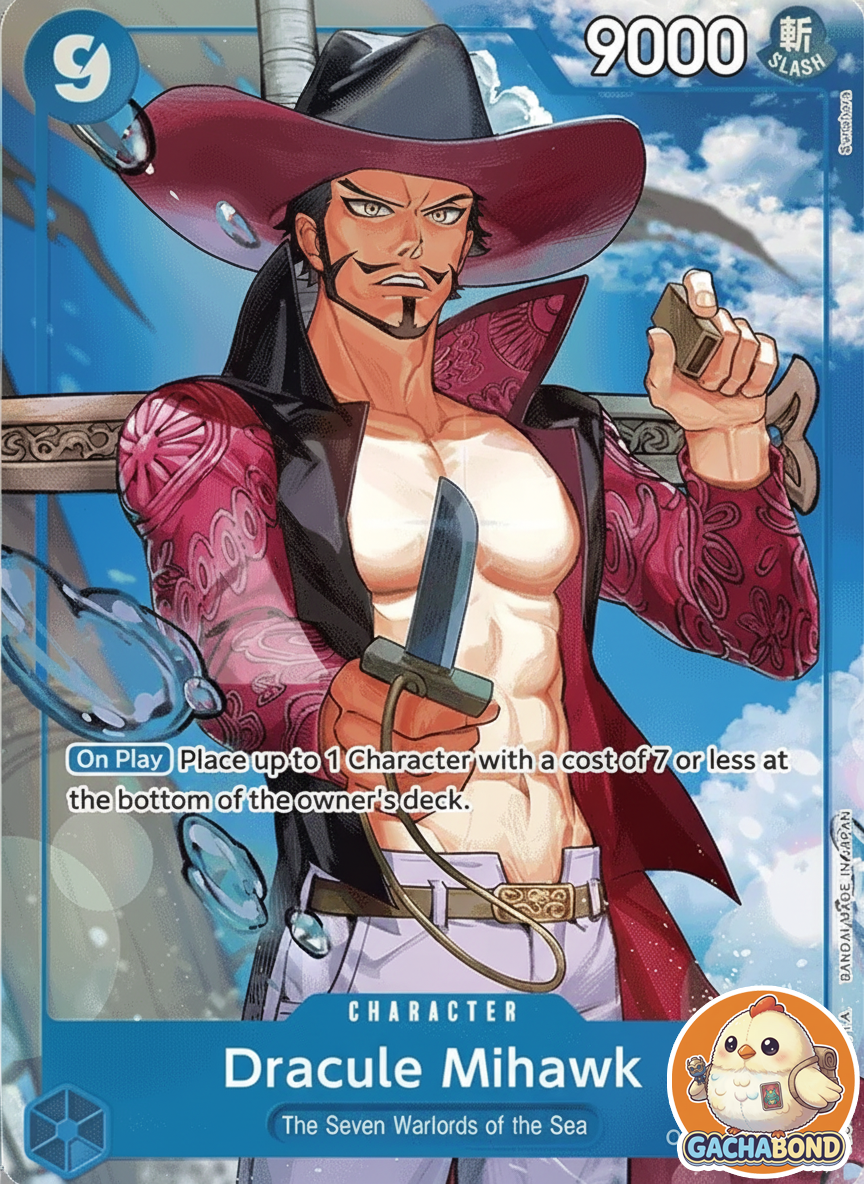 Dracule Mihawk (Alternate Art) - Premium Booster The Best (PRB-01) - OP01-070