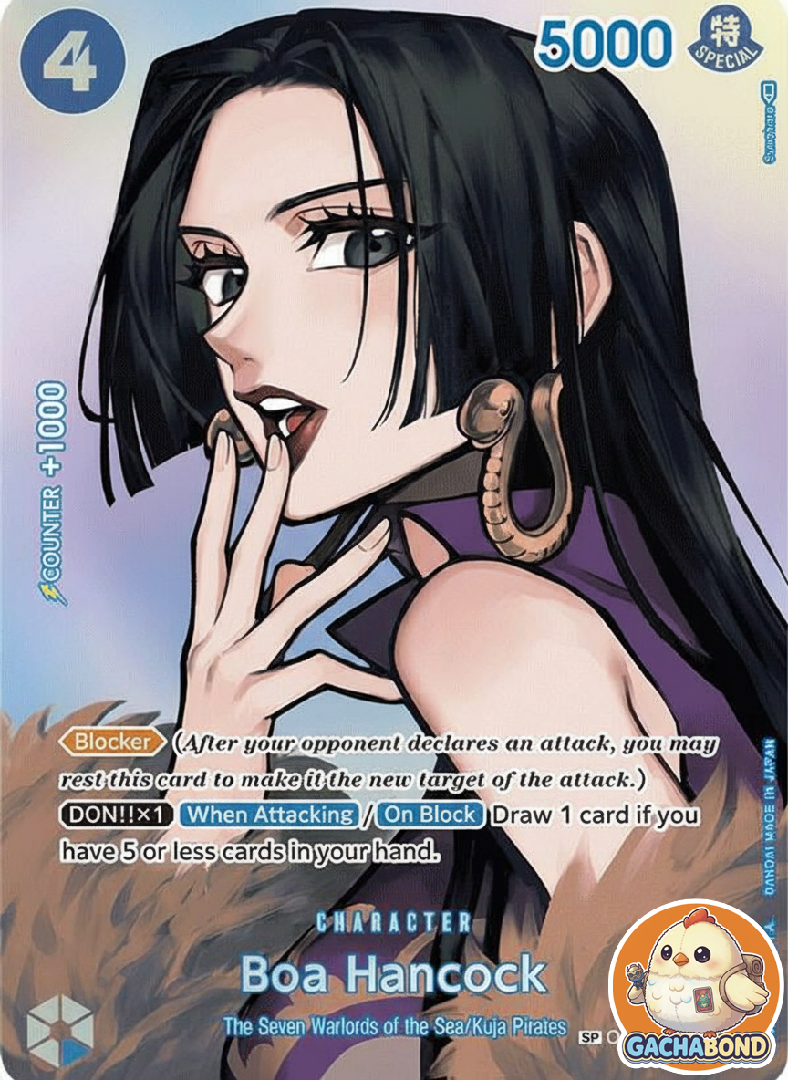 Boa Hancock (SP) - Kingdoms of Intrigue (OP04) - OP01-078