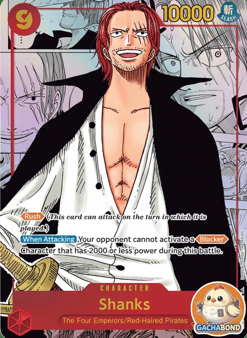 Shanks (Parallel) (Manga) (Alternate Art) - Romance Dawn (OP01) - OP01-120