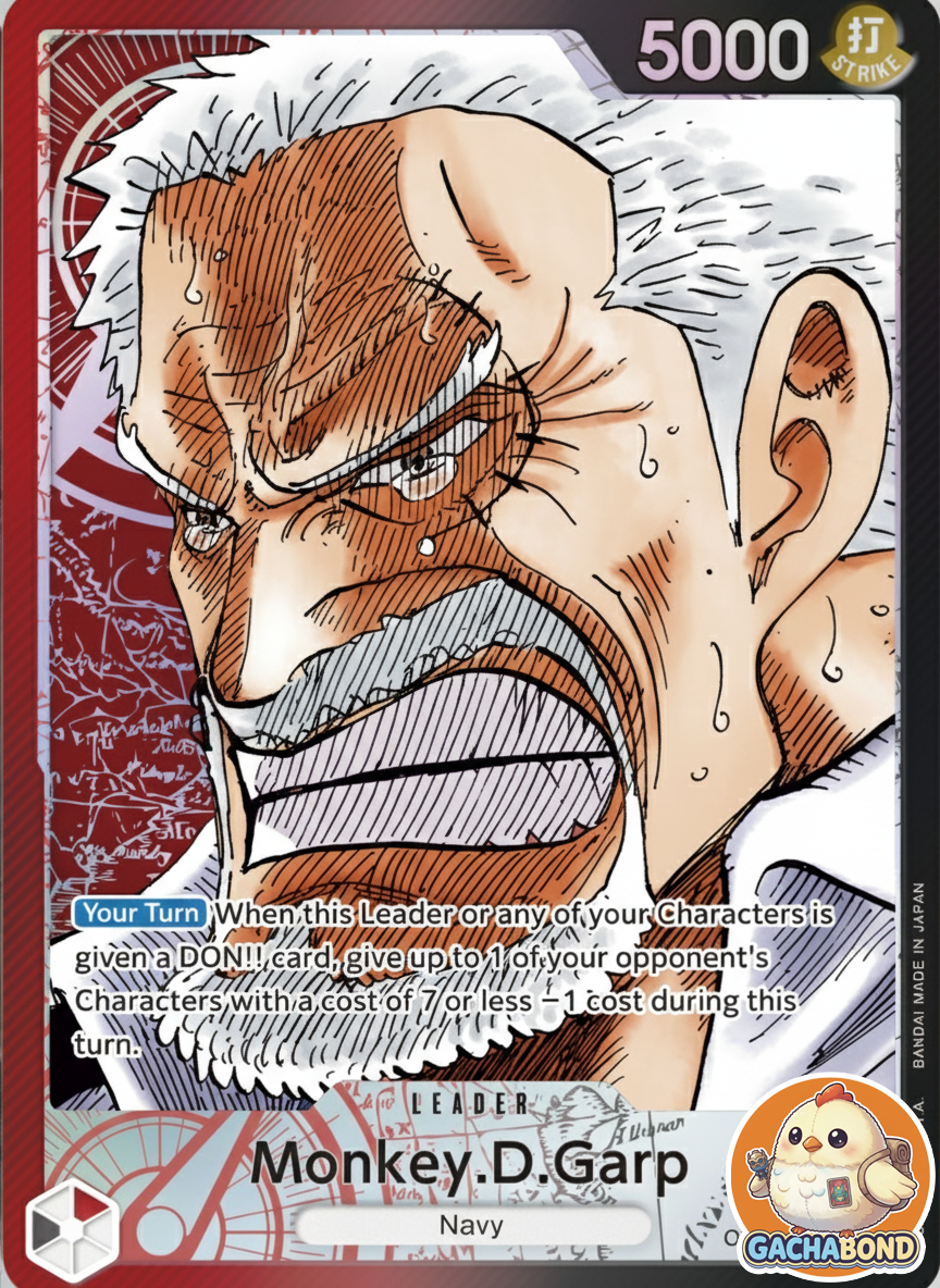 Monkey.D.Garp (Alternate Art) - Paramount War (OP02) - OP02-002