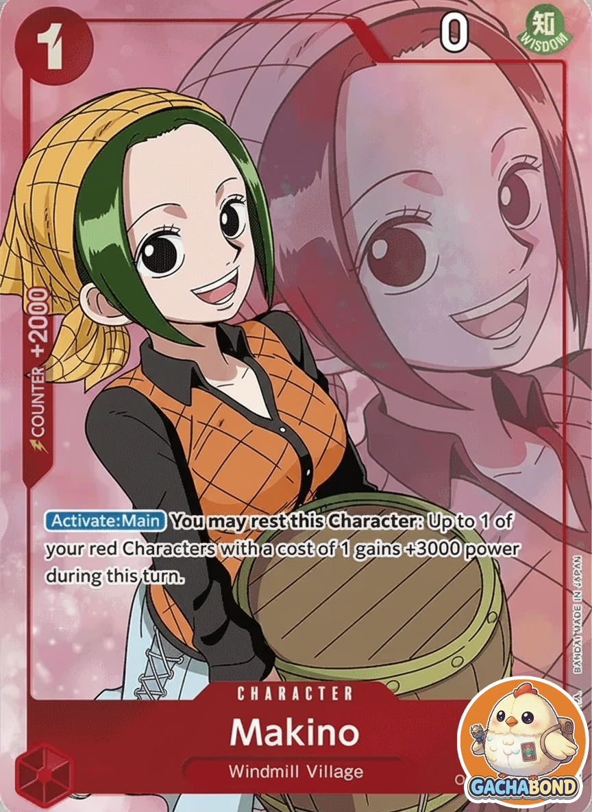 Makino (Full Art) - Premium Booster The Best (PRB-01) - OP02-015