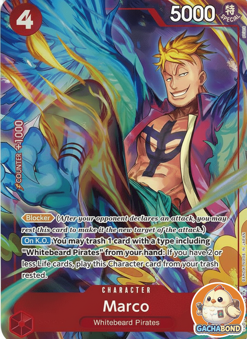 Marco (Alternate Art) - Premium Booster The Best (PRB-01) - OP02-018