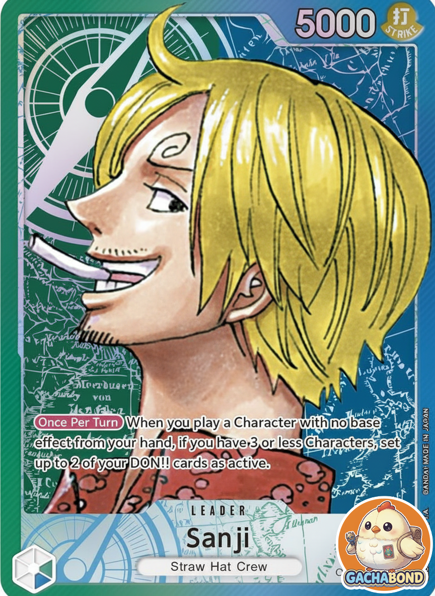 Sanji (Alternate Art) - Paramount War (OP02) - OP02-026