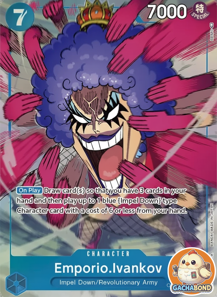 Emporio.Ivankov (Alternate Art) - Paramount War (OP02) - OP02-051