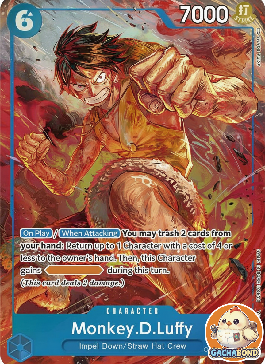 Monkey.D.Luffy (Alternate Art) - Paramount War (OP02) - OP02-062