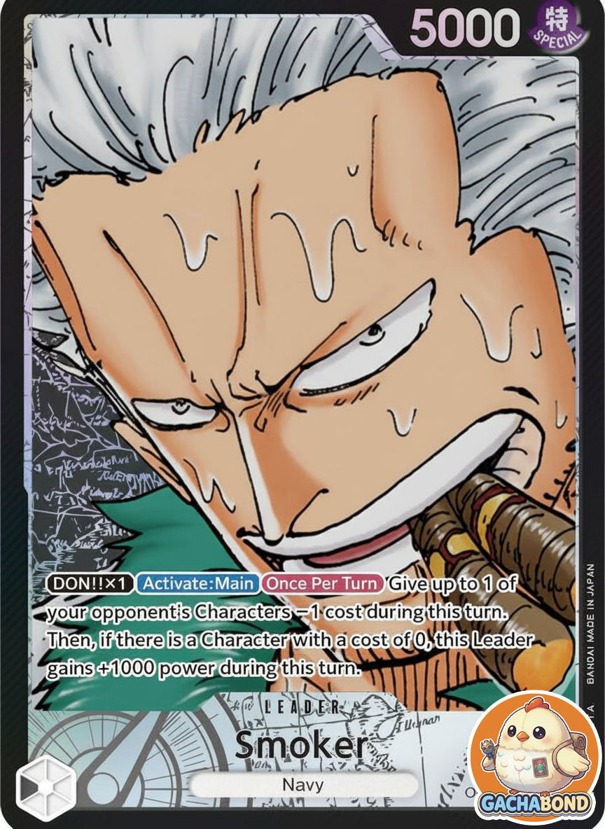 Smoker (Alternate Art) - Paramount War (OP02) - OP02-093