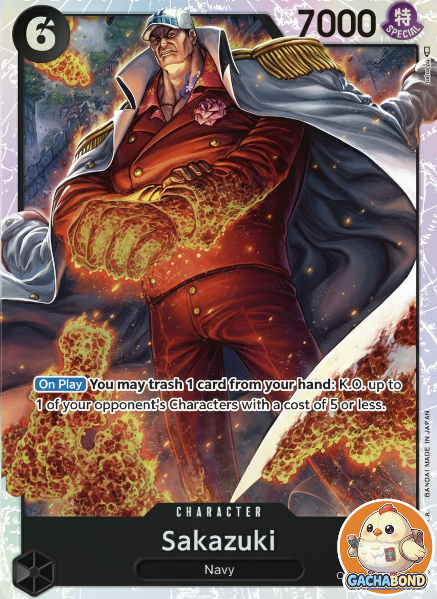 Sakazuki - Paramount War (OP02) - OP02-099