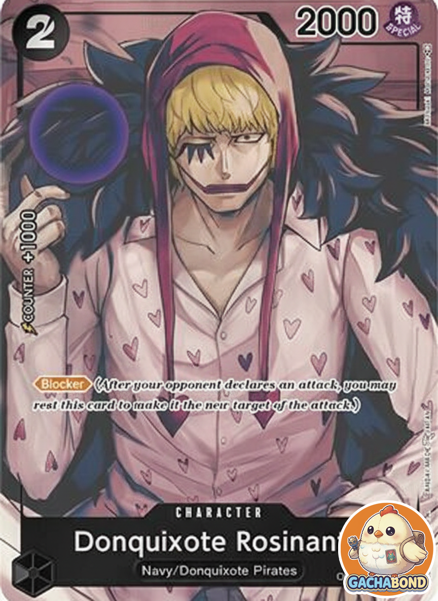 Donquixote Rosinante (Box Topper) - Paramount War (OP02) - OP02-108