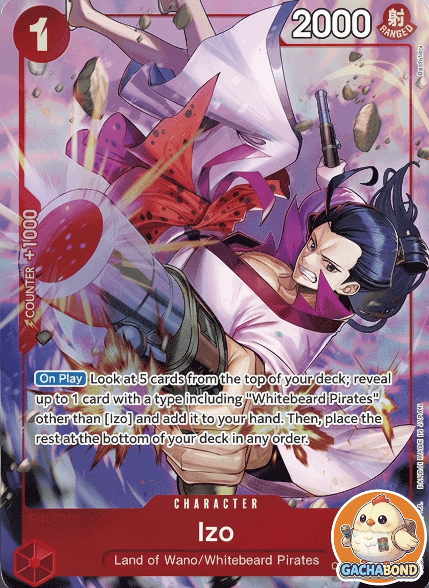 Izo (Alternate Art) - Premium Booster The Best (PRB-01) - OP03-003