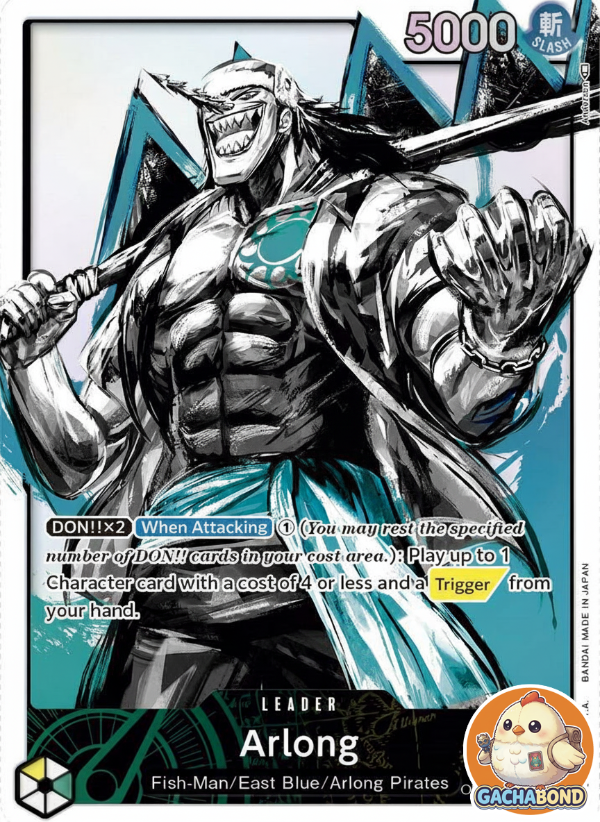 Arlong (Alternate Art) - Pillars of Strength (OP03) - OP03-022