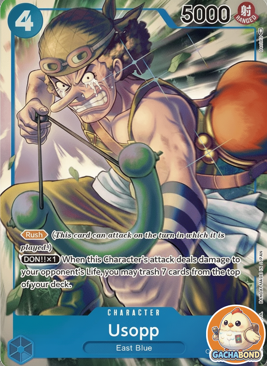 Usopp (Alternate Art) - Pillars of Strength (OP03) - OP03-041