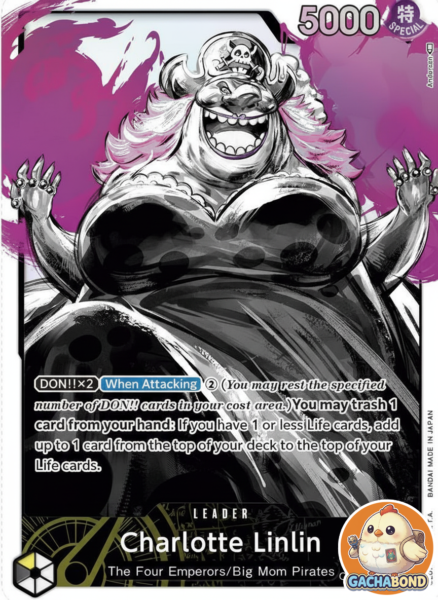 Charlotte Linlin (Alternate Art) - Pillars of Strength (OP03) - OP03-077