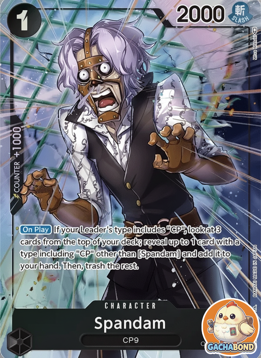 Spandam (Alternate Art) - Pillars of Strength (OP03) - OP03-086