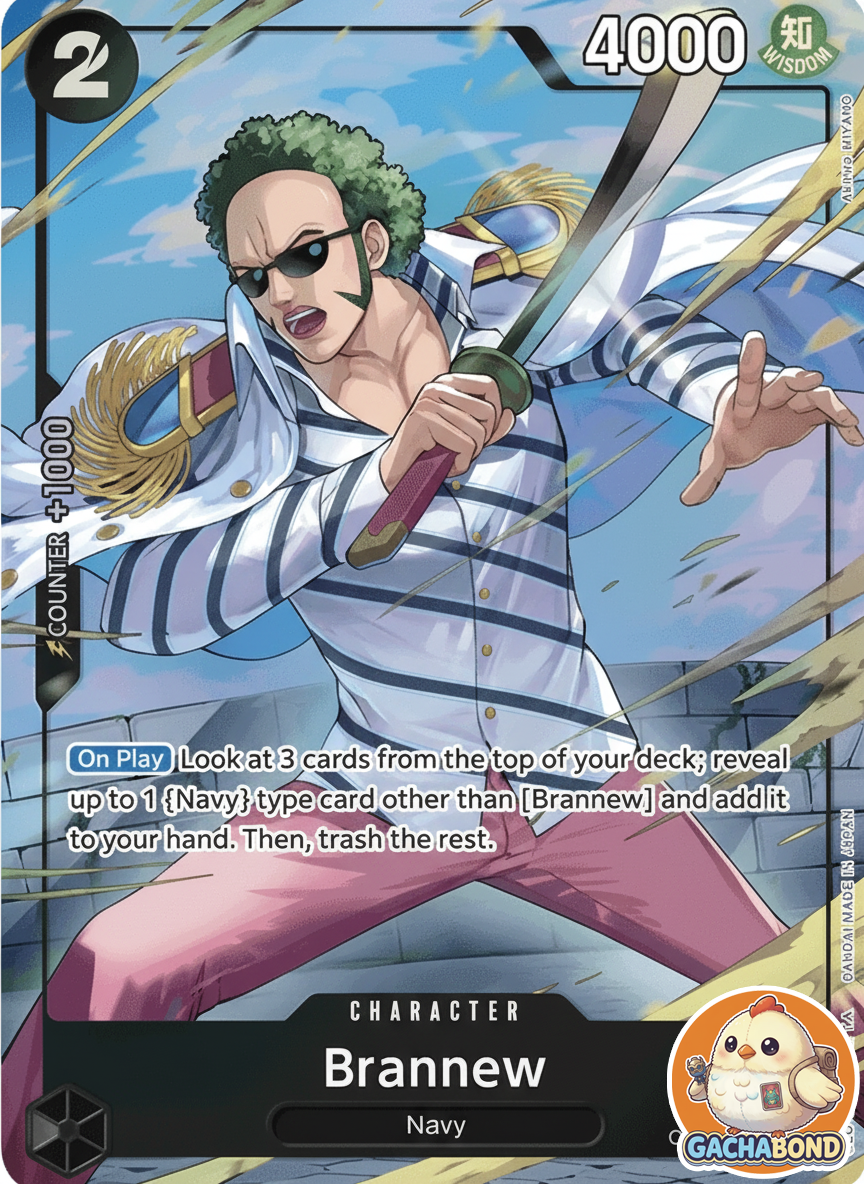 Brannew (Alternate Art) - Premium Booster The Best (PRB-01) - OP03-089