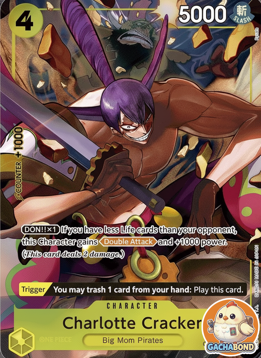 Charlotte Cracker (Alternate Art) - Premium Booster The Best (PRB-01) - OP03-108