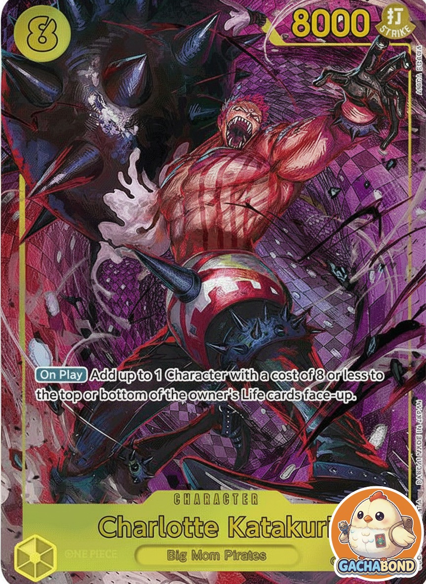 Charlotte Katakuri (Alternate Art) - Premium Booster The Best (PRB-01) - OP03-123