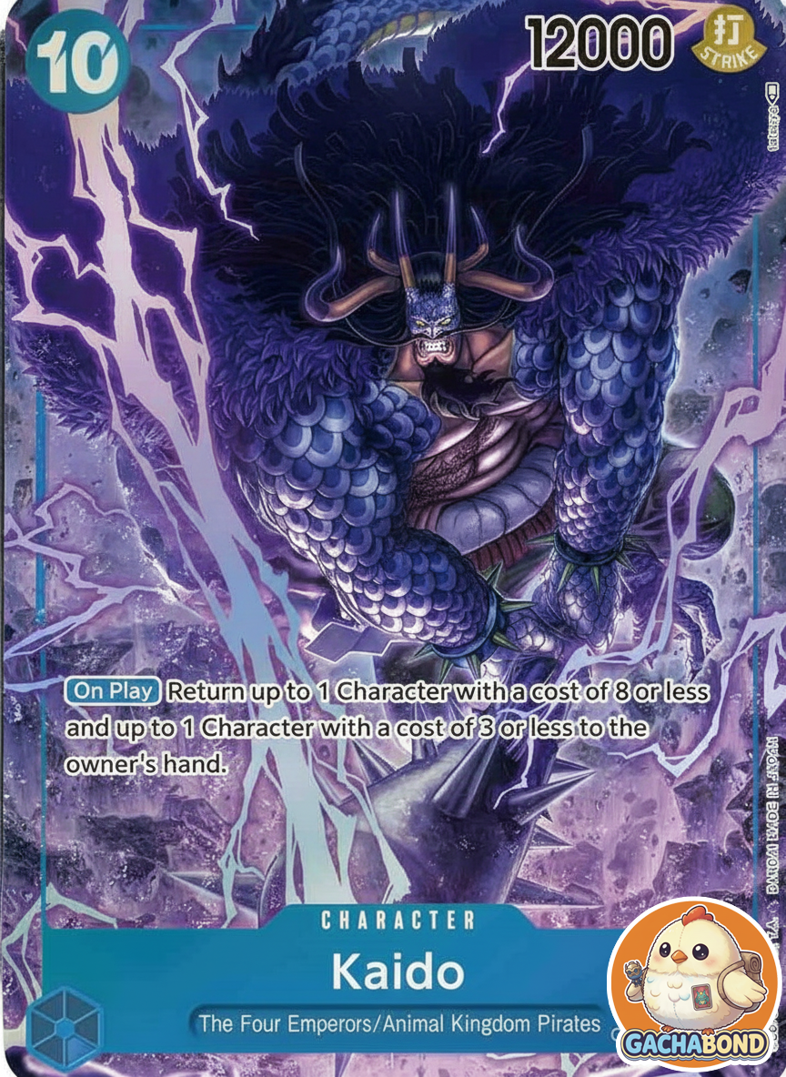 Kaido (Alternate Art) - Kingdoms of Intrigue (OP04) - OP04-044