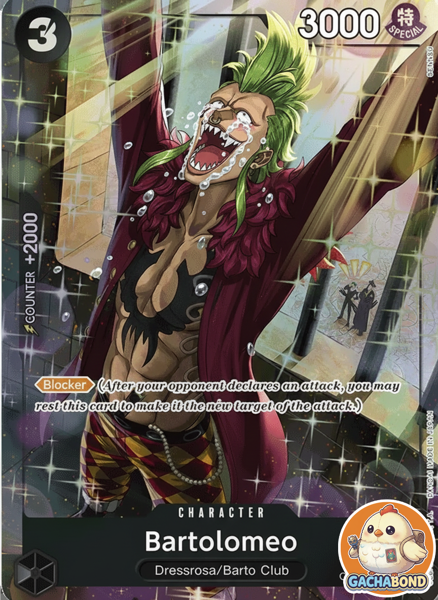Bartolomeo (Alternate Art) - Premium Booster The Best (PRB-01) - OP04-089