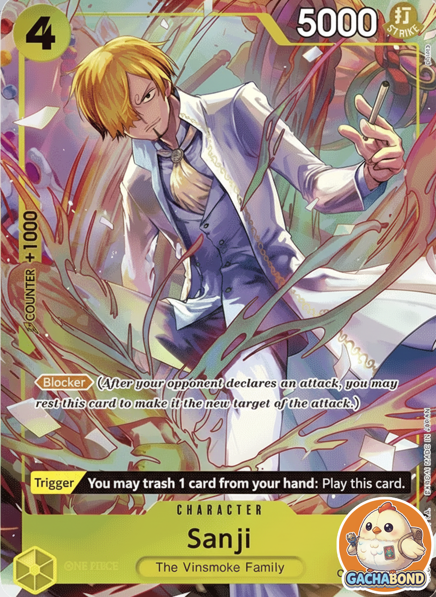 Sanji (Alternate Art) - Premium Booster The Best (PRB-01) - OP04-104