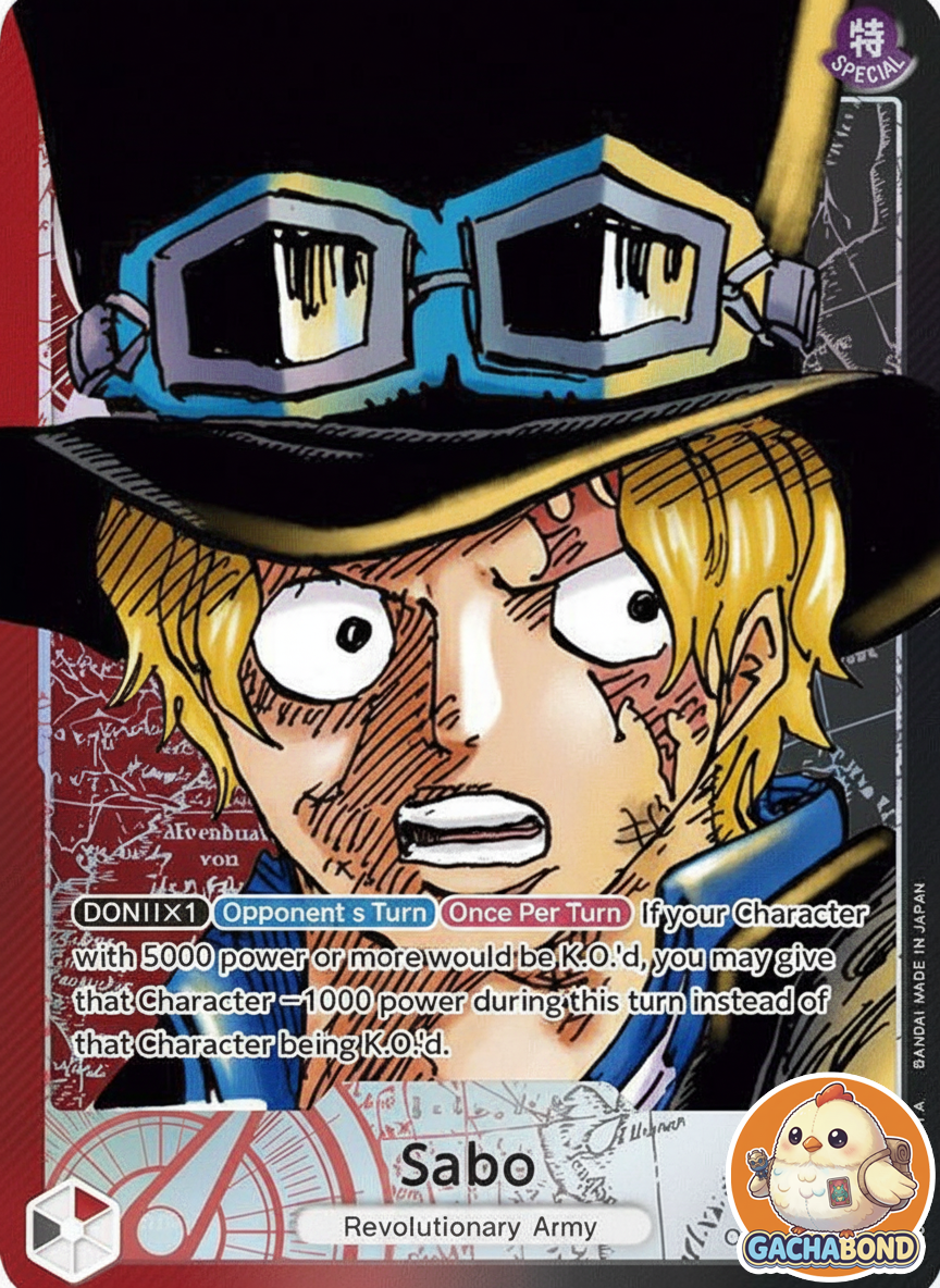 Sabo (Alternate Art) - Awakening of the New Era (OP05) - OP05-001