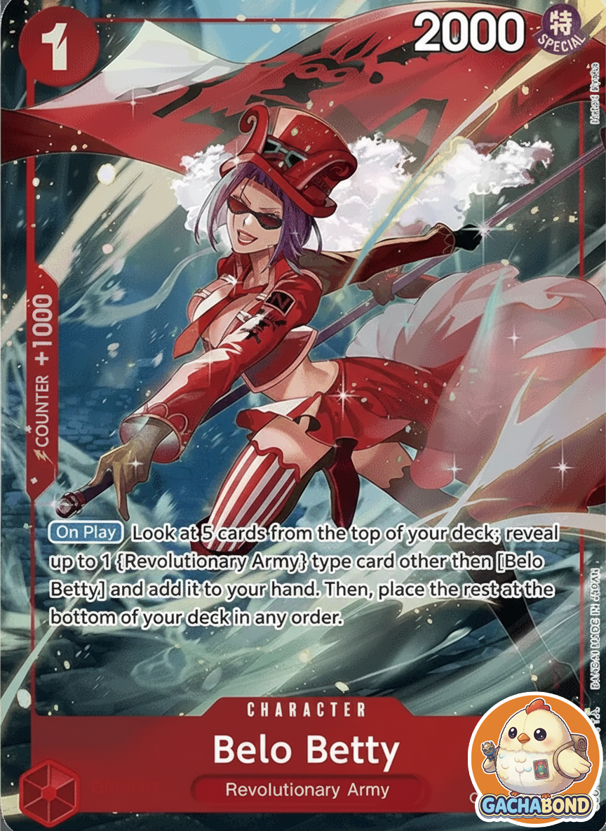 Belo Betty (Full Art) - Premium Booster The Best (PRB-01) - OP05-015