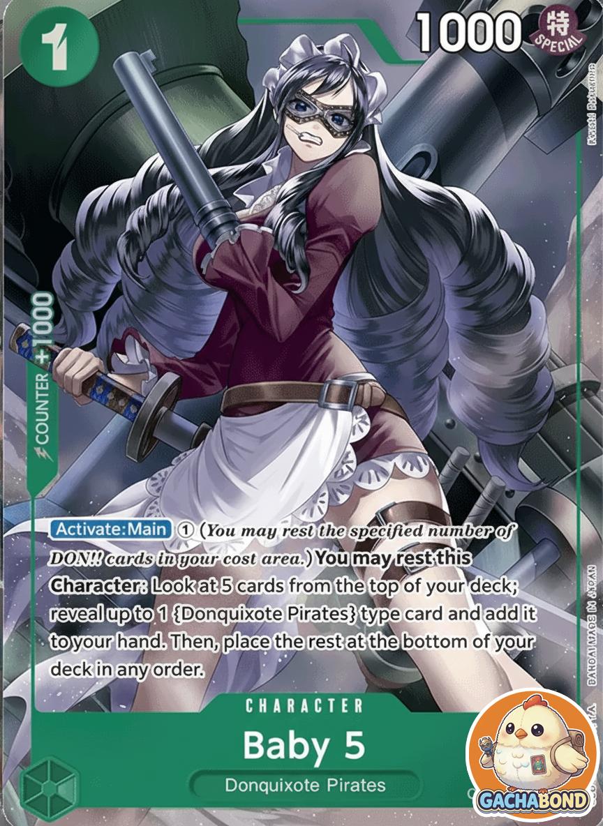 Baby 5 (Full Art) - Premium Booster The Best (PRB-01) - OP05-034
