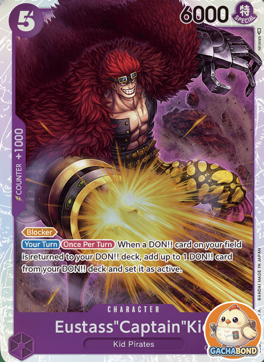 Eustass"Captain"Kid - Awakening of the New Era (OP05) - OP05-074