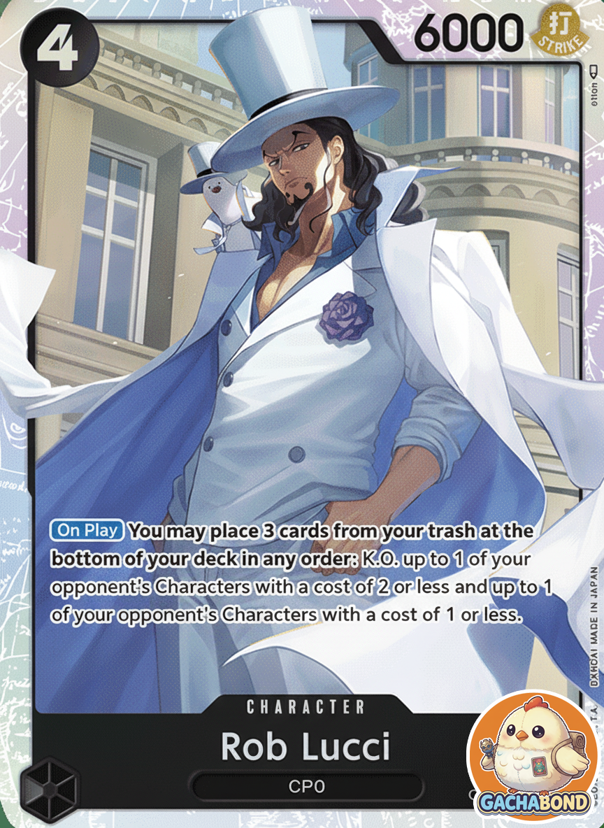 Rob Lucci - Awakening of the New Era (OP05) - OP05-093