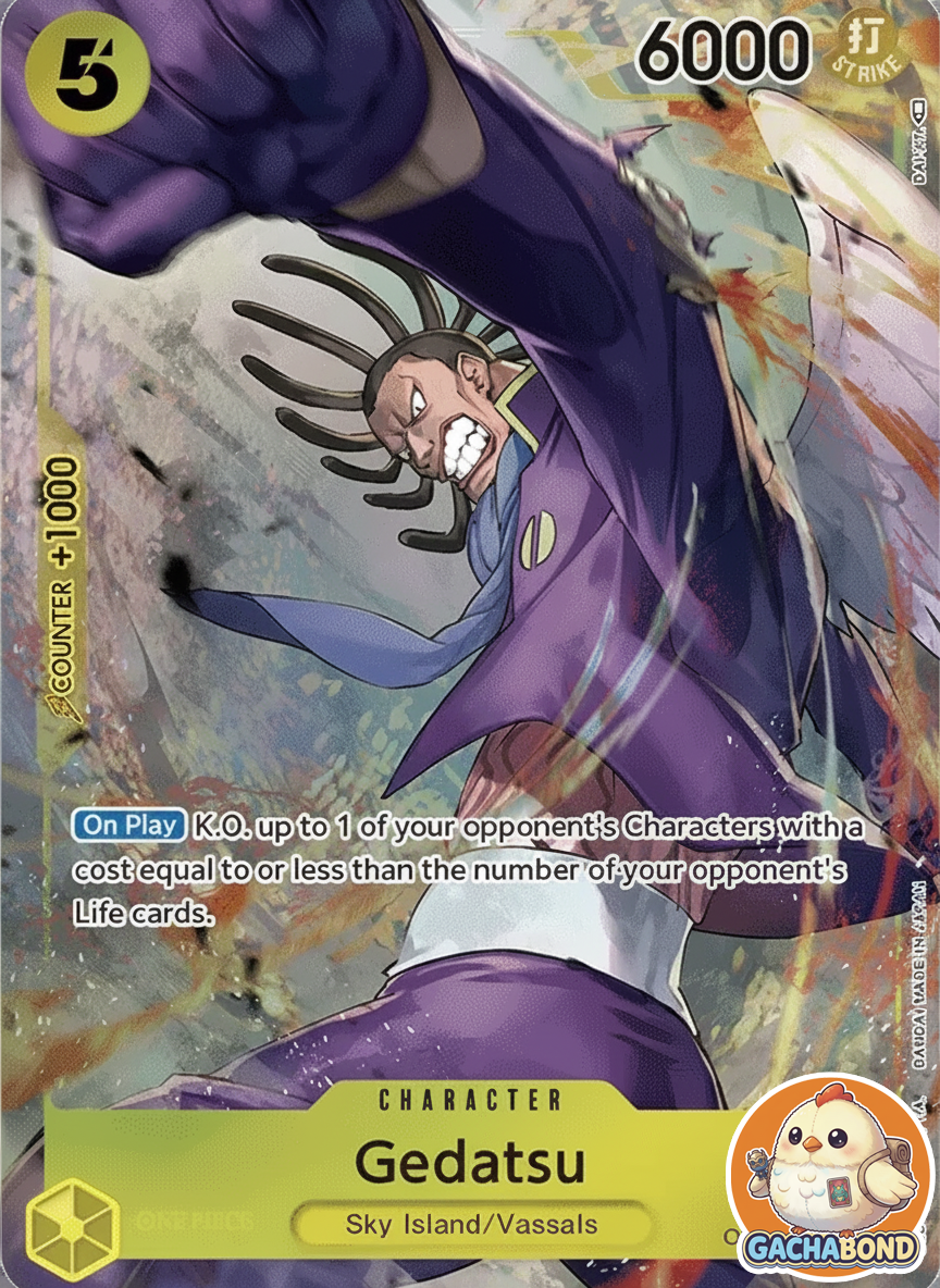 Gedatsu (Alternate Art) - Awakening of the New Era (OP05) - OP05-102