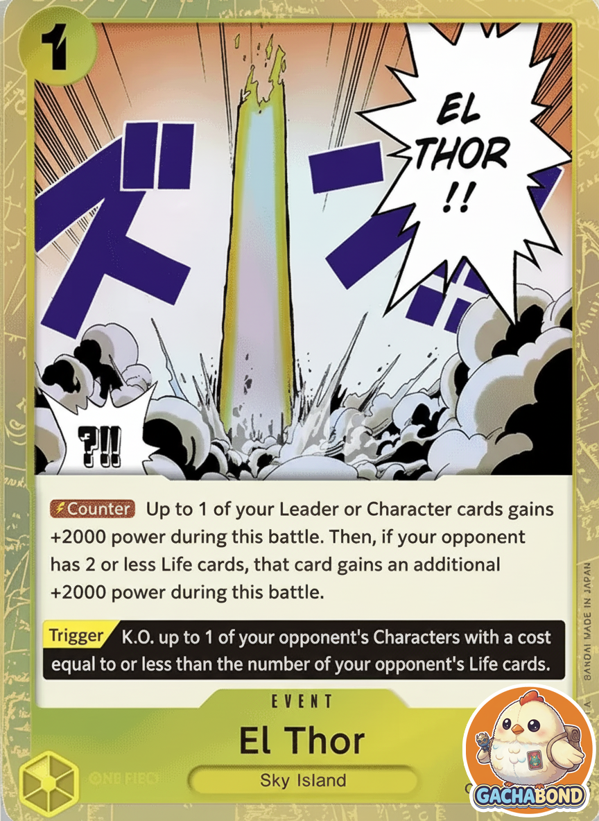 El Thor (Textured Foil) - Premium Booster The Best (PRB-01) - OP05-114