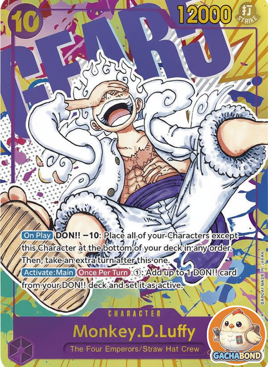 Monkey.D.Luffy (Alternate Art) - Awakening of the New Era (OP05) - OP05-119
