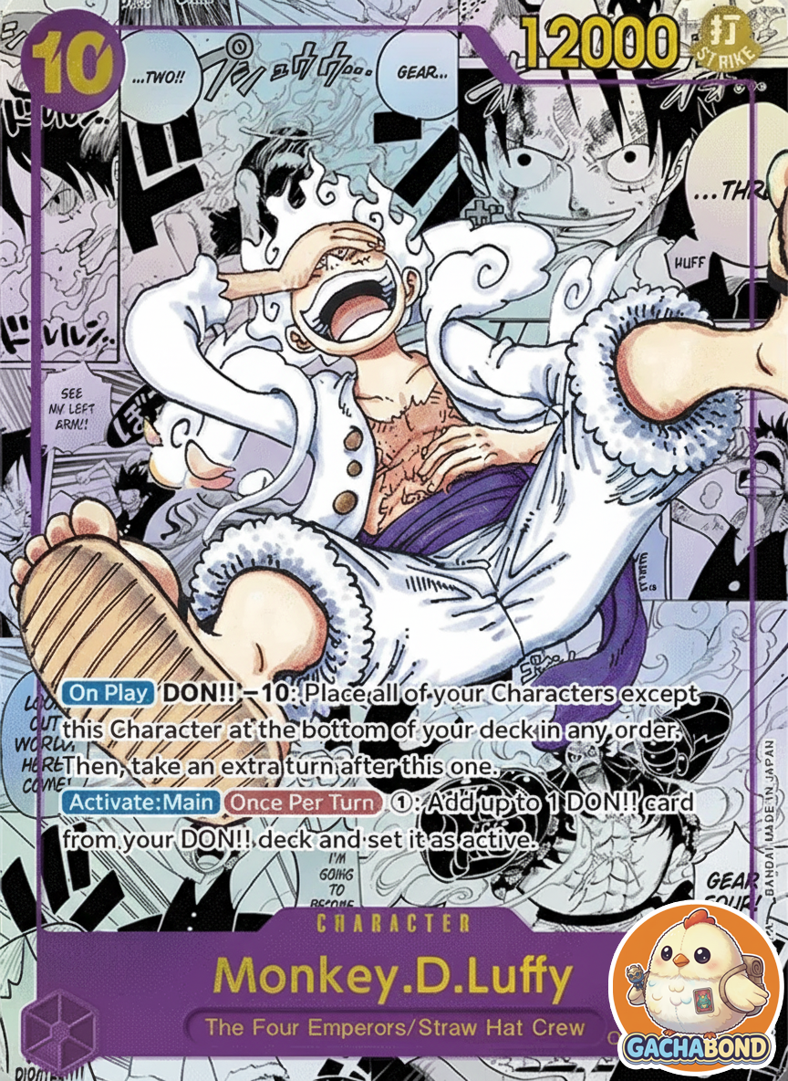 Monkey.D.Luffy (Alternate Art) (Manga) - Awakening of the New Era (OP05) - OP05-119