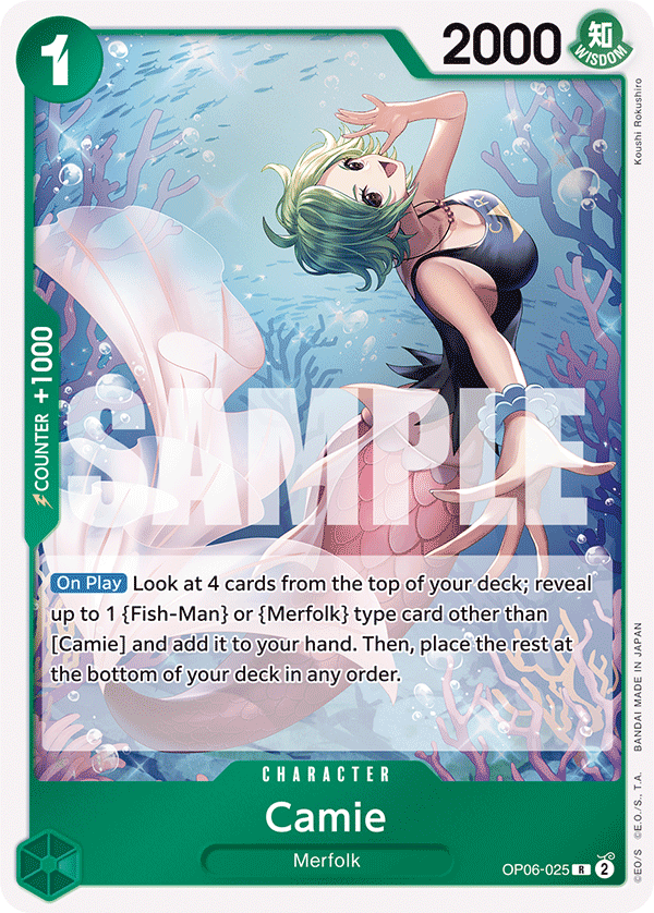 Camie - Wings of the Captain (OP06) - OP06-025