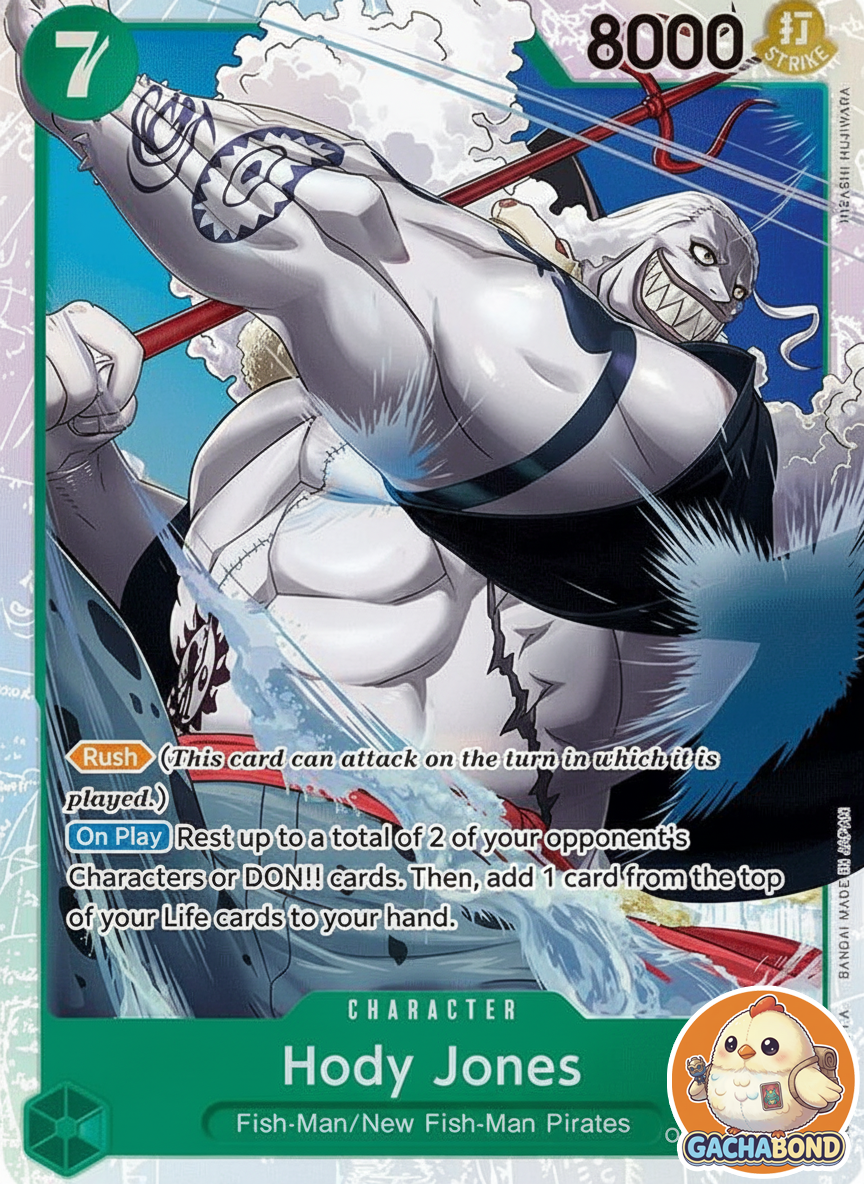 Hody Jones - Wings of the Captain (OP06) - OP06-035