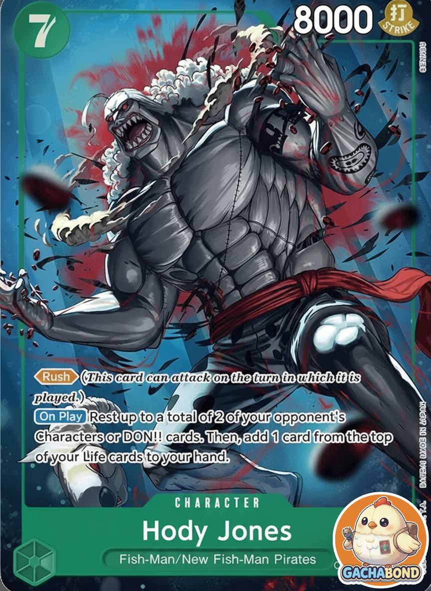Hody Jones (Alternate Art) - Premium Booster The Best (PRB-01) - OP06-035