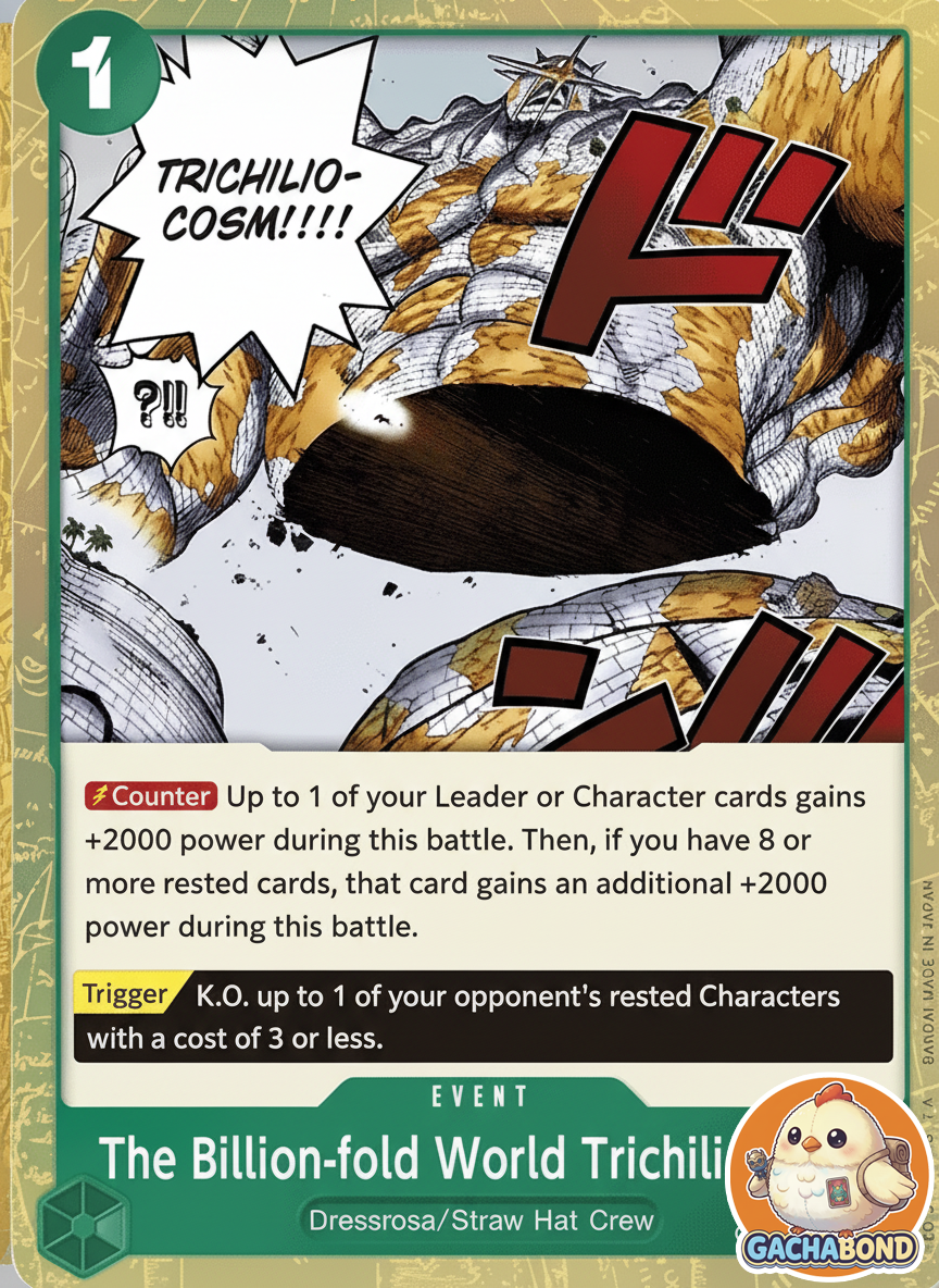 The Billion-fold World Trichiliocosm (Textured Foil) - Premium Booster The Best (PRB-01) - OP06-038