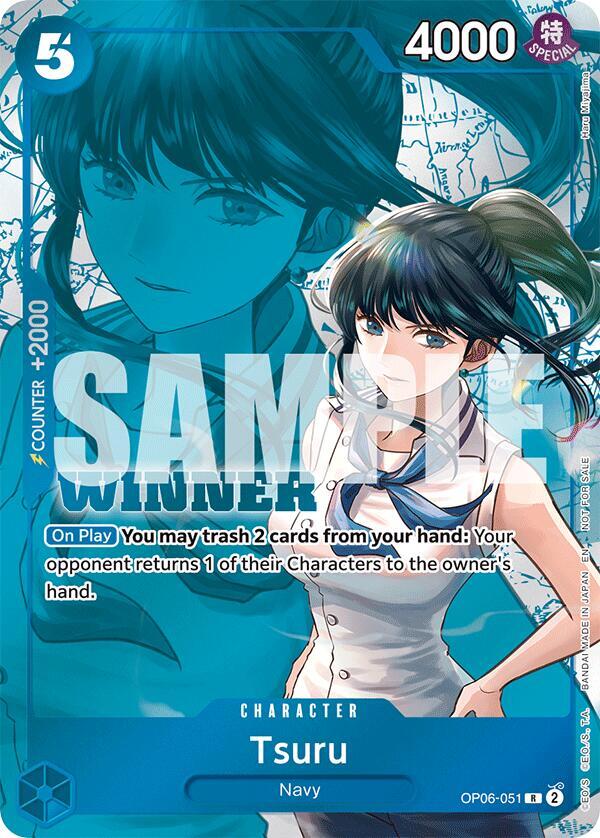 Tsuru (Winner Pack 2025 Vol. 4) - One Piece Promotion Cards (OP-PR) - OP06-051