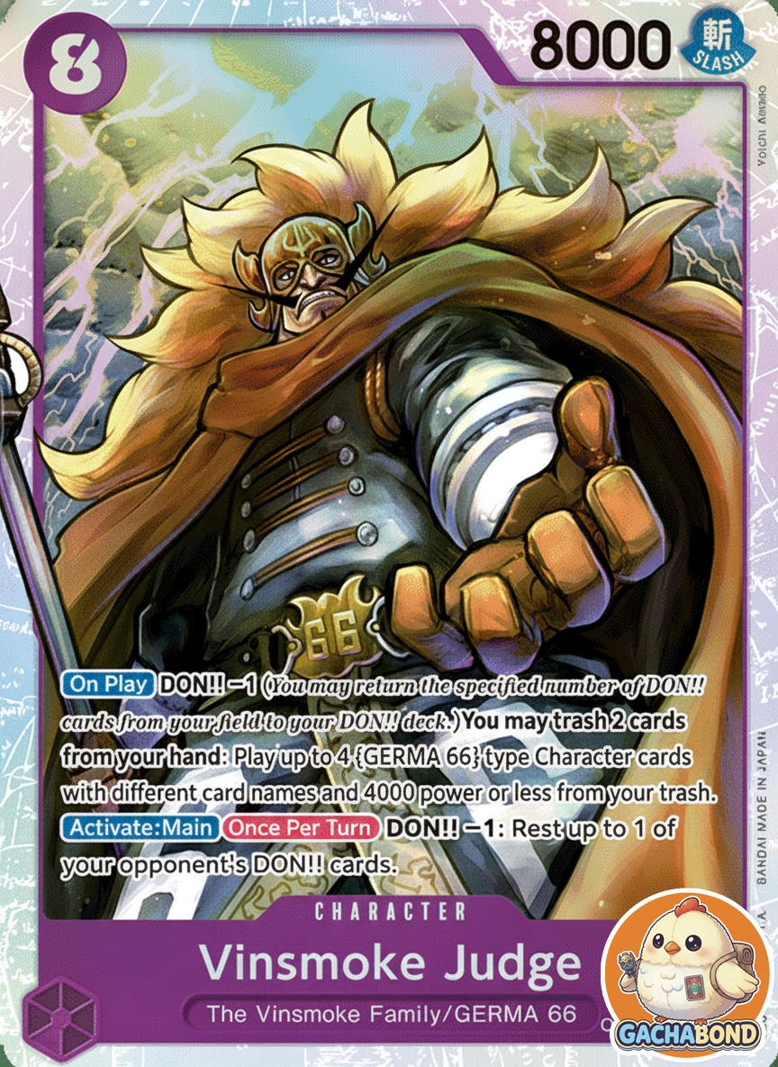 Vinsmoke Judge - Wings of the Captain (OP06) - OP06-062
