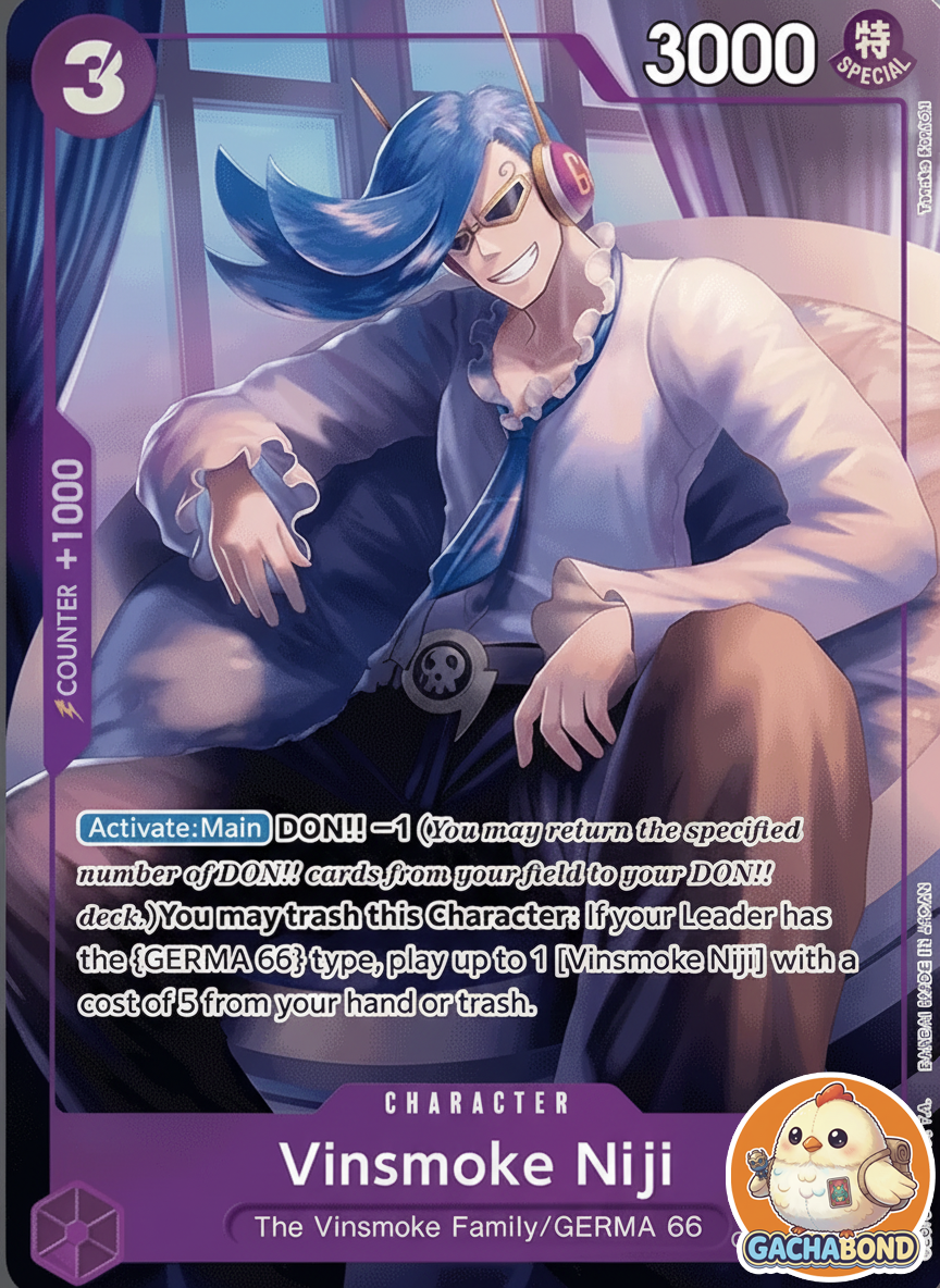 Vinsmoke Niji (Full Art) - Premium Booster The Best (PRB-01) - OP06-064