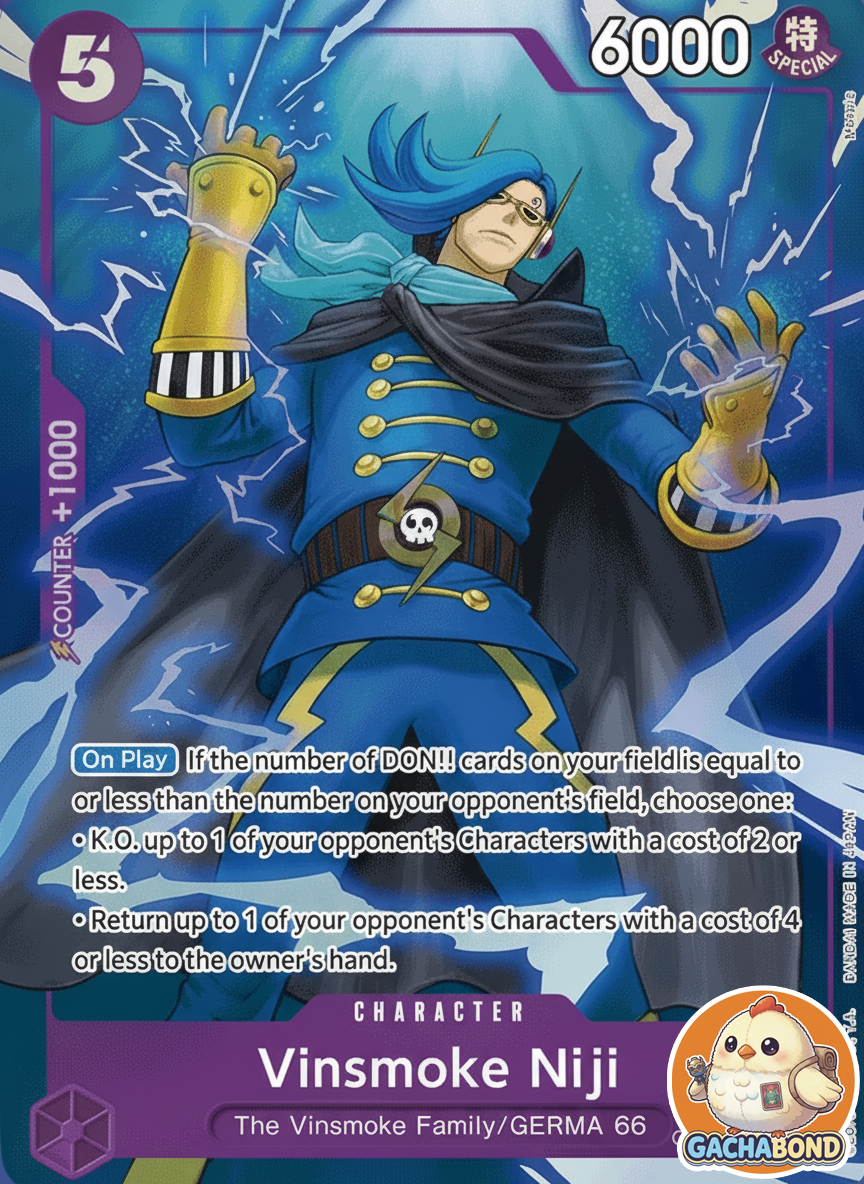Vinsmoke Niji (Full Art) - Premium Booster The Best (PRB-01) - OP06-065