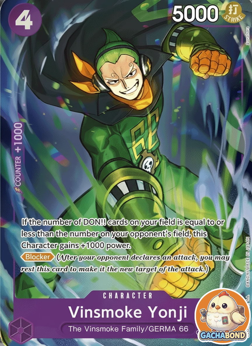 Vinsmoke Yonji (Full Art) - Premium Booster The Best (PRB-01) - OP06-067